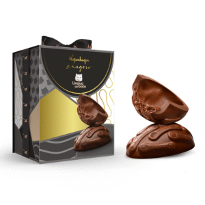 Ovo de Páscoa Exagero Língua de Gato 370G